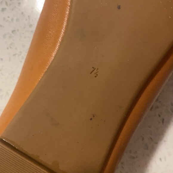 Tory Burch Everly Cap Toe Ballet Flats - Size 7.5 - Picture 6 of 7